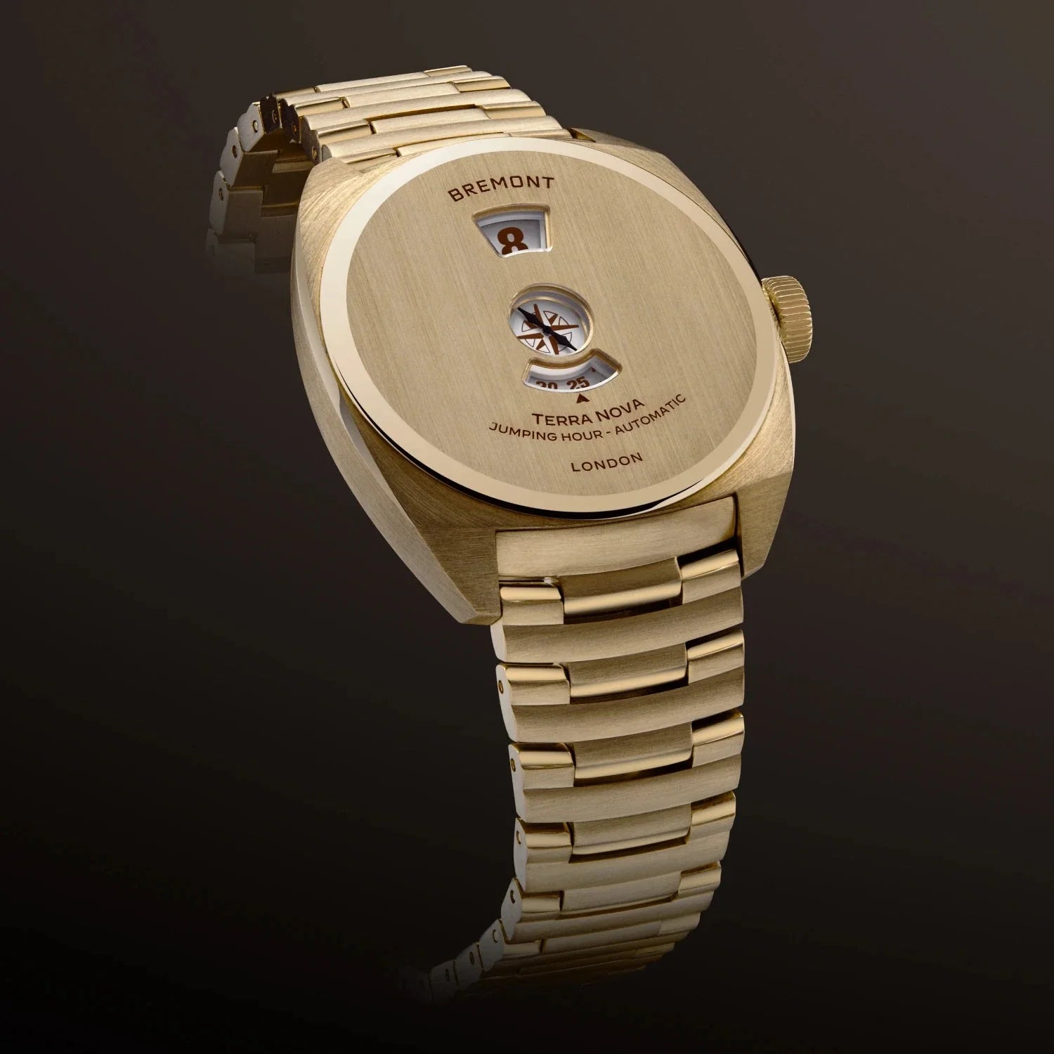 Bremont Watch Company Watches | Mens | Terra Nova Terra Nova Jumping Hour Bronze