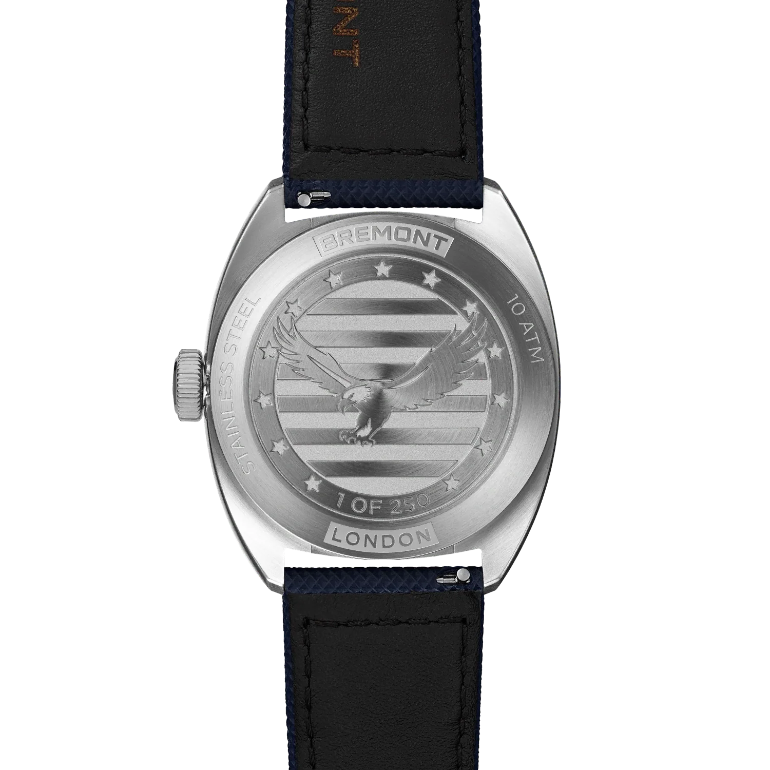 Terra Nova 40.5mm Jumping Hour 1776 Leather Strap | Limited Terra Nova 40.5mm Jumping Hour 1776 Leather Strap | Limited