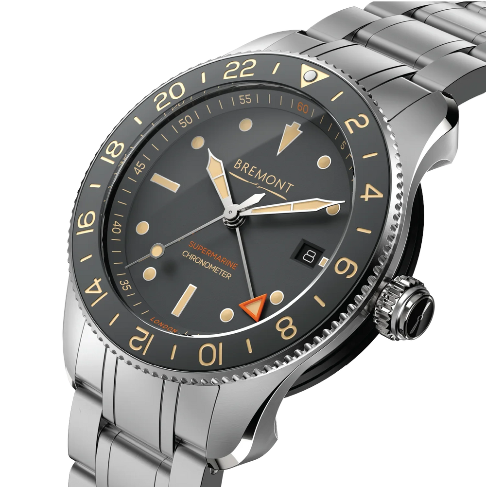 Bremont Watch Company Watches | Mens | Supermarine S302 (Grey Bracelet)