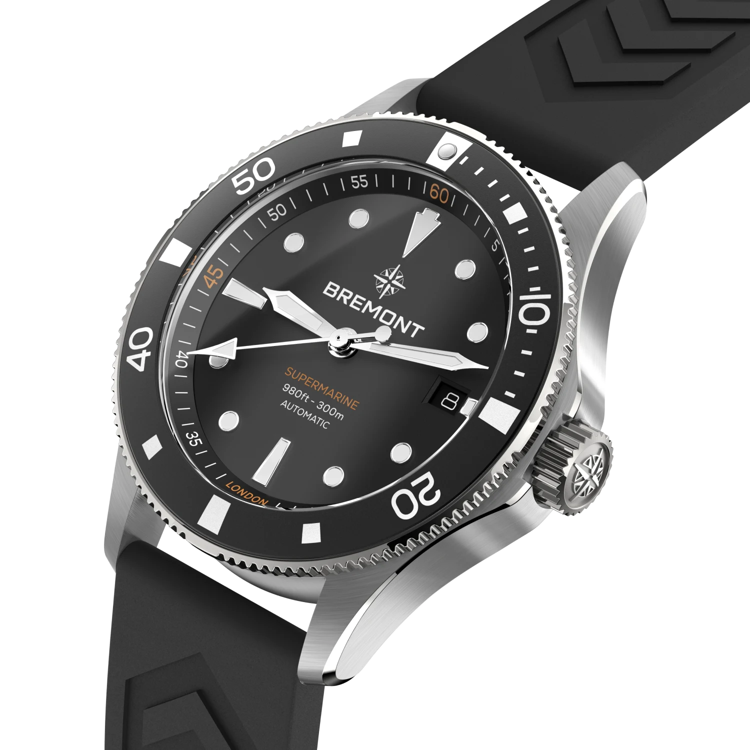 Bremont rubber strap hotsell