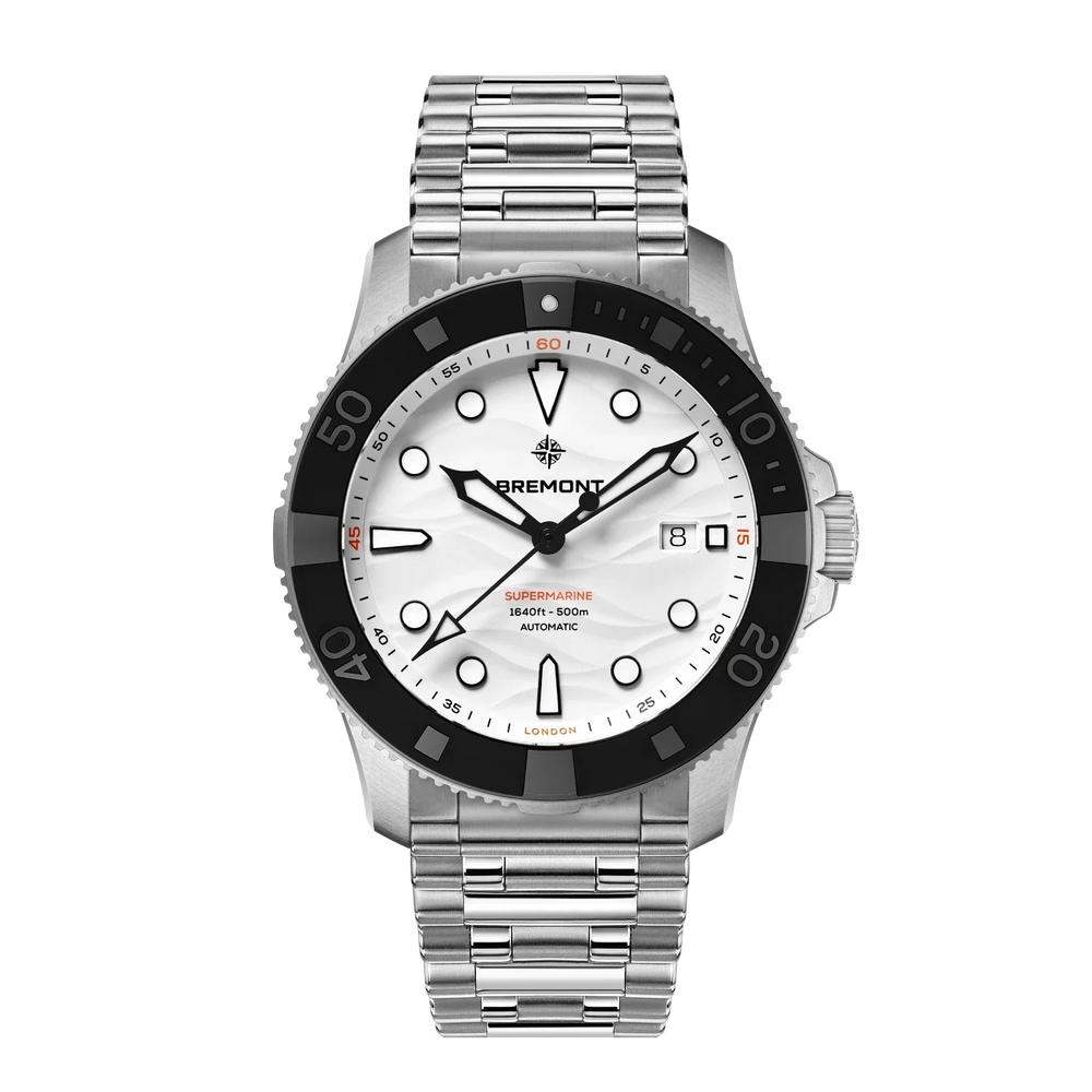 Bremont Watch Company Watches | Mens | Supermarine Supermarine 500m - White Dial, 904L on 904L