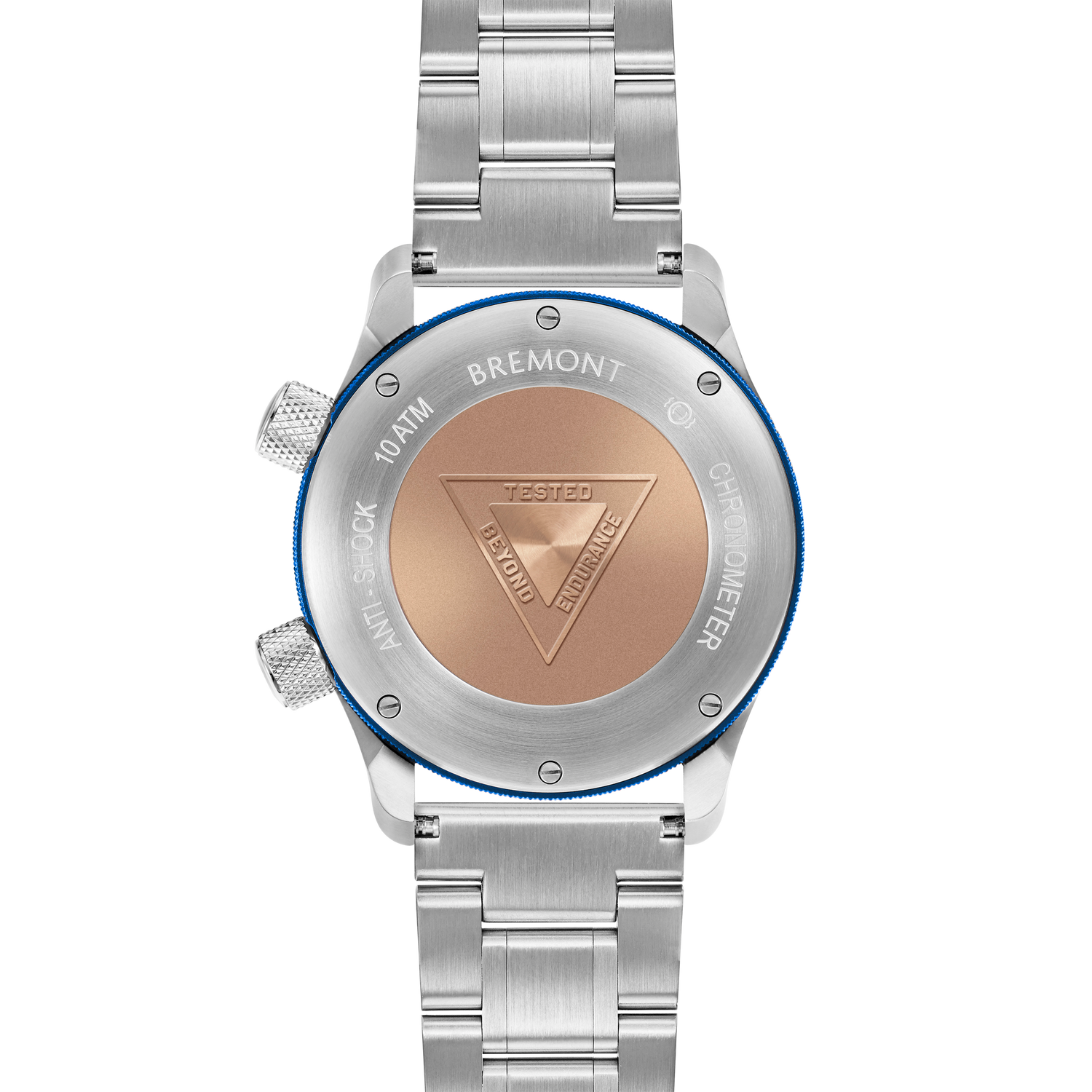 Bremont mbii-bl-blue-bracelet back