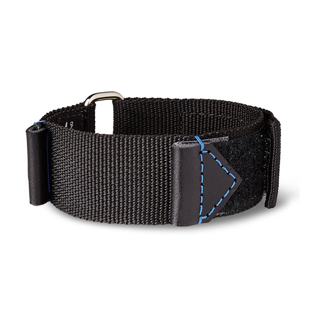 Bremont Chronometers Straps Mens black NATO nylon Strap blue stitching