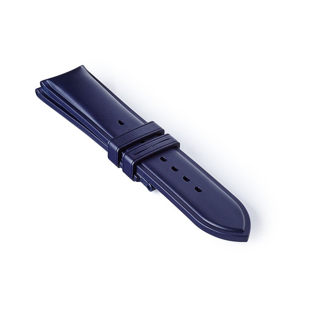 Bremont Chronometers Straps Mens Rubber Strap Temple Island Blue