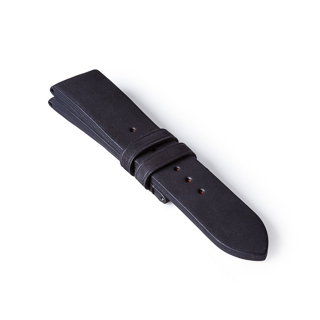 Bremont Chronometers Straps Mens Vintage Leather black Strap