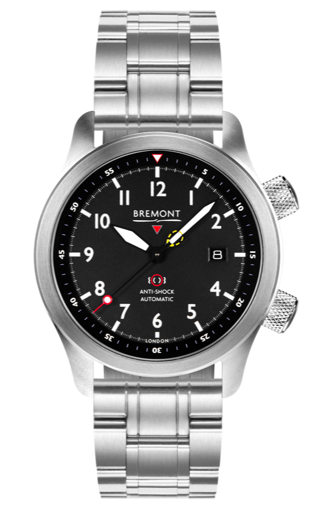 Bremont mbii-bk-orange-bracelet front