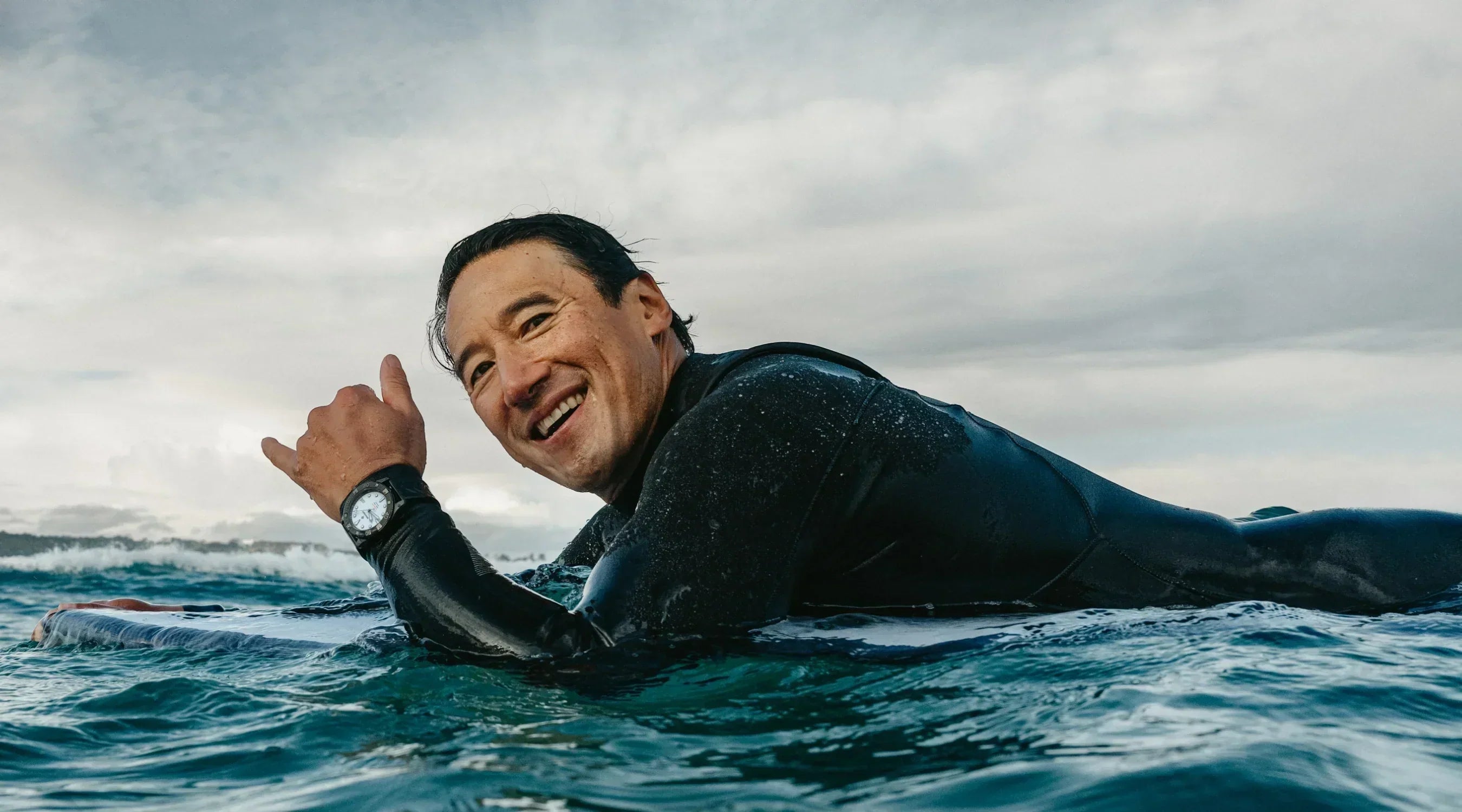 At home above or below the waves: Jimmy Chin