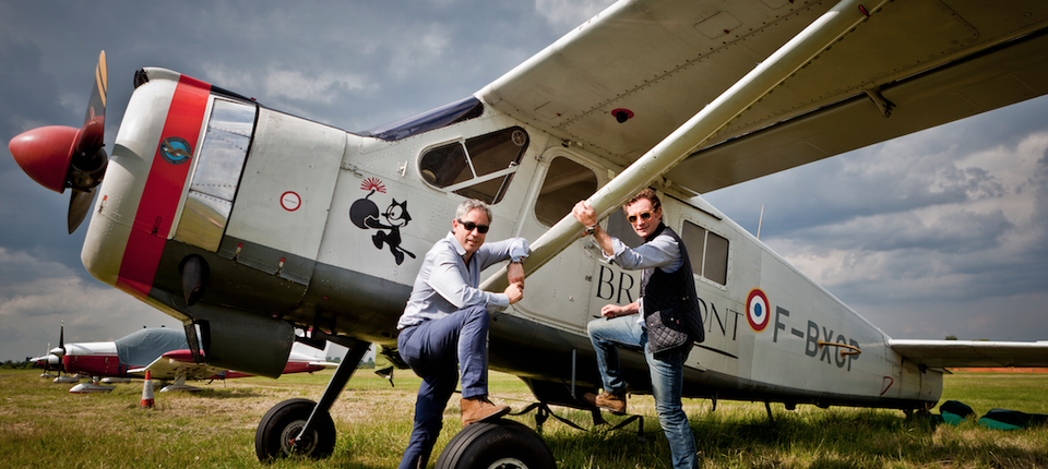 Co-Founders Nick and Giles