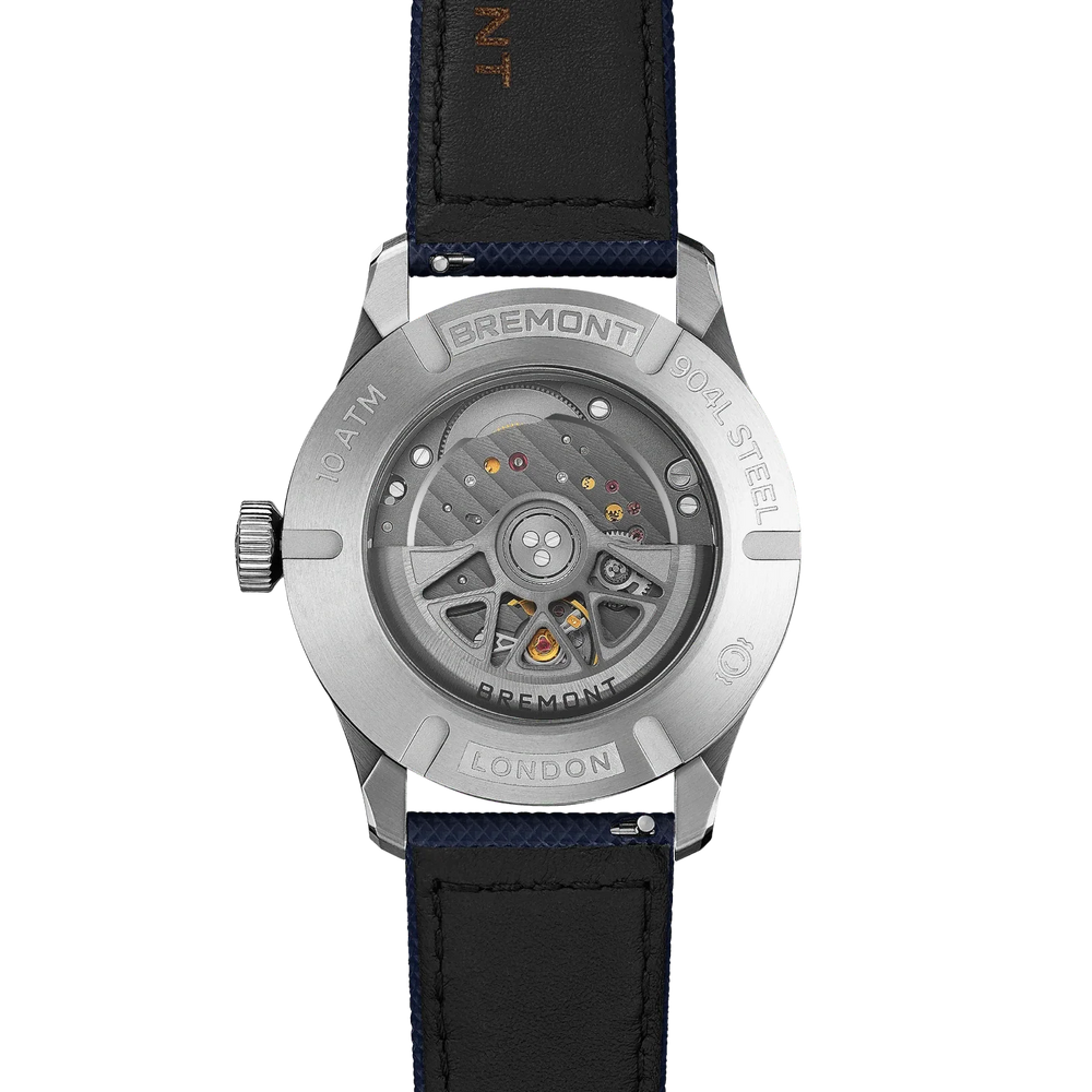 Bremont Watch Company Watches | Mens | Altitude Altitude 39mm Blue Dial Leather Strap