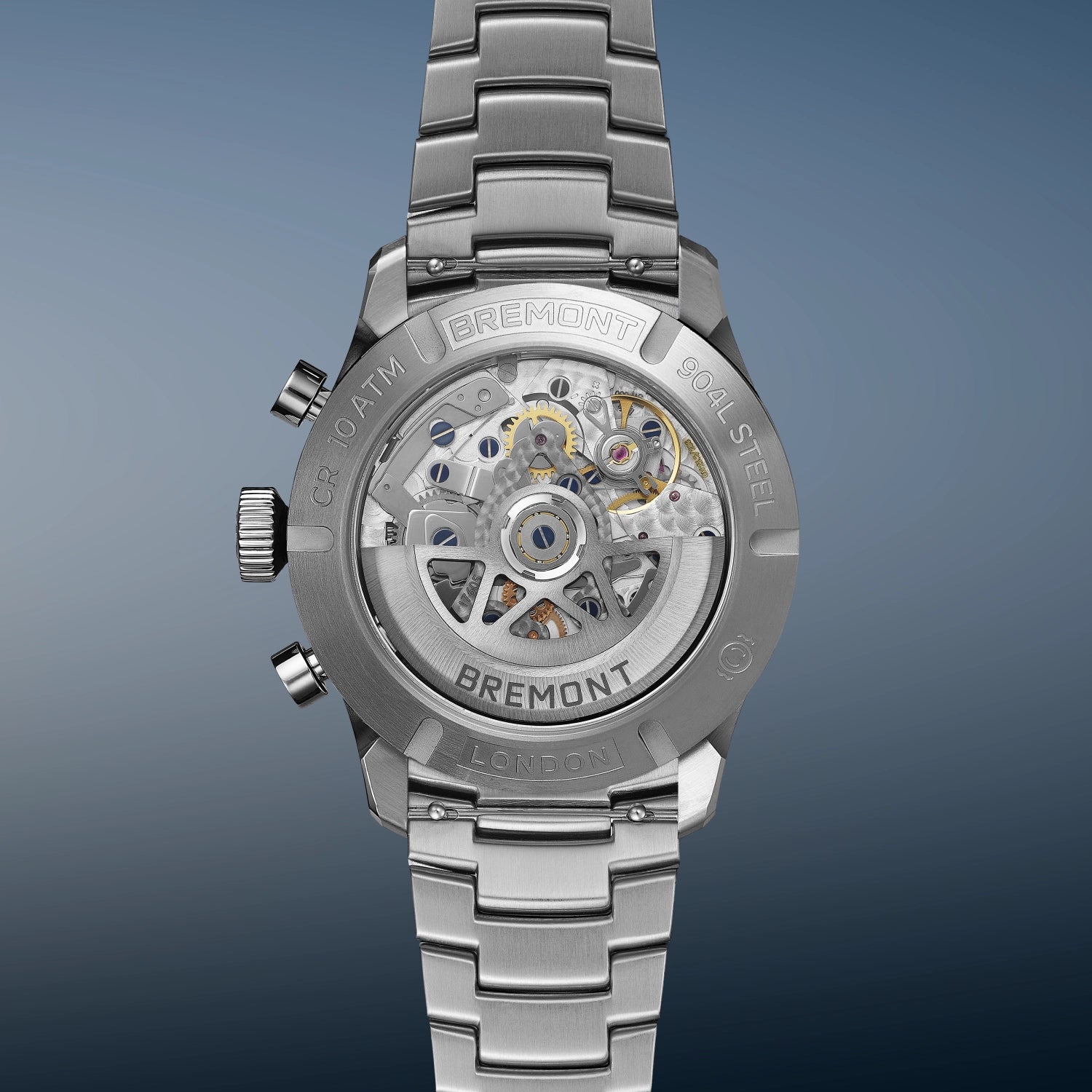 Altitude 42mm Chronograph GMT Blue Dial Bracelet