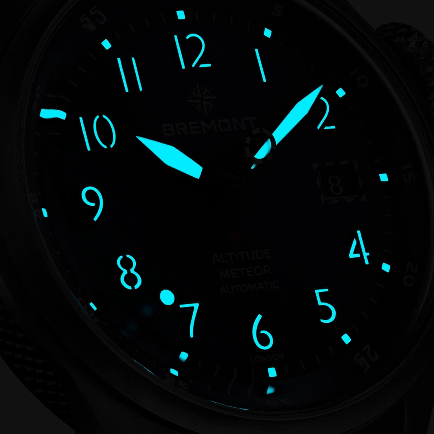 Bremont Watch Company Watches | Mens | Altitude Altitude MB Meteor Blue Dial Blue Barrel Bracelet