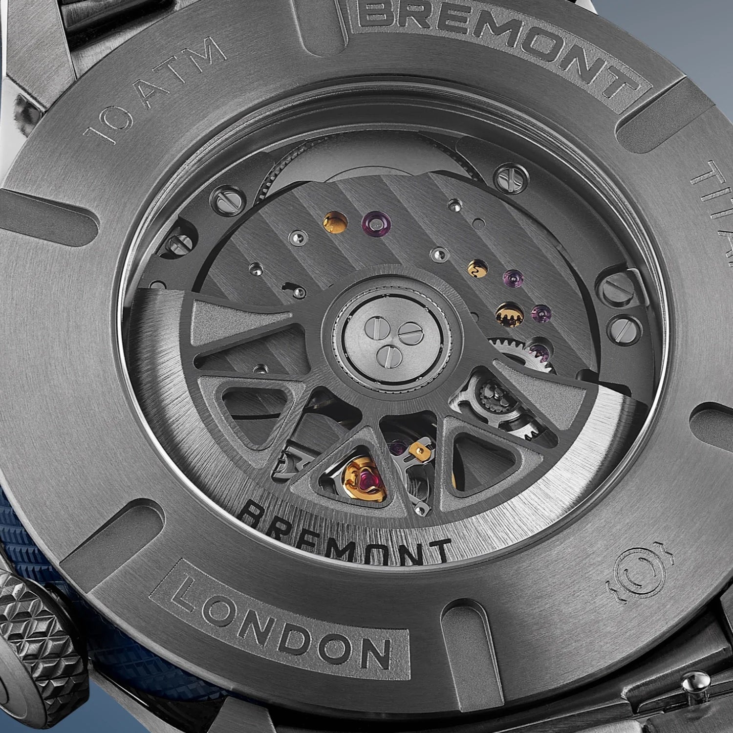 Bremont Watch Company Watches | Mens | Altitude Altitude MB Meteor Blue Dial Blue Barrel Bracelet