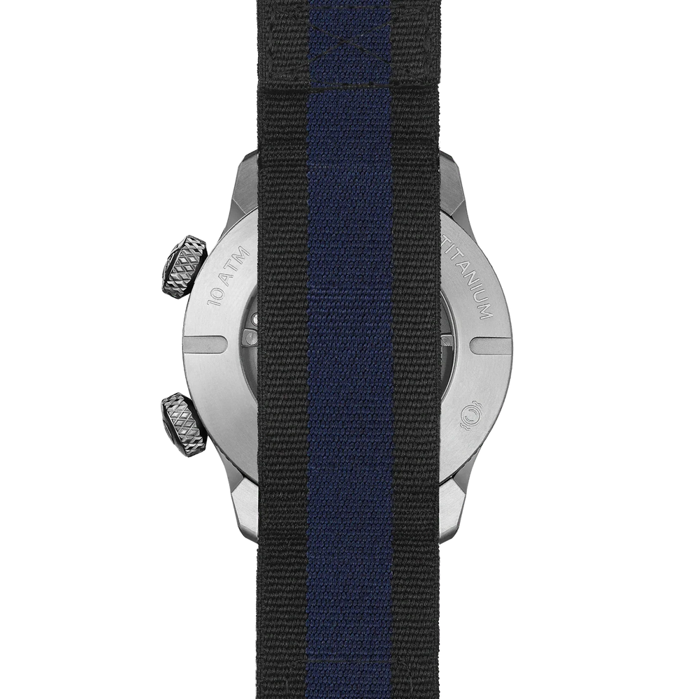 Bremont Watch Company Watches | Mens | Altitude Altitude MB Meteor Blue Dial Blue Barrel Nato Strap