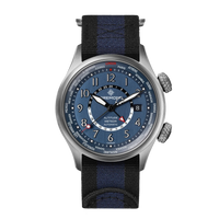 Altitude MB Meteor Time Zones Blue Dial Nato Strap