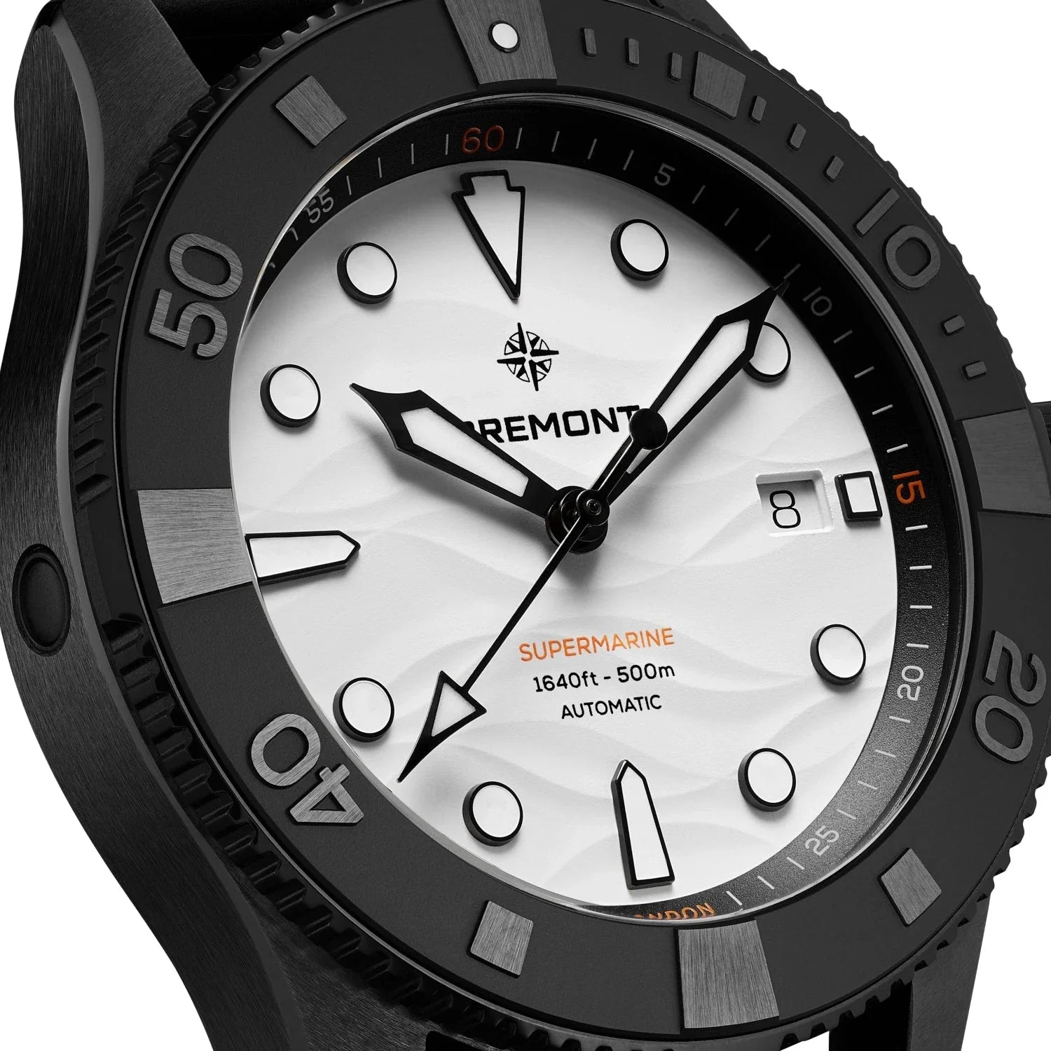 Bremont Watch Company Watches | Mens | Supermarine Supermarine Full Ceramic, Polar White Rubber