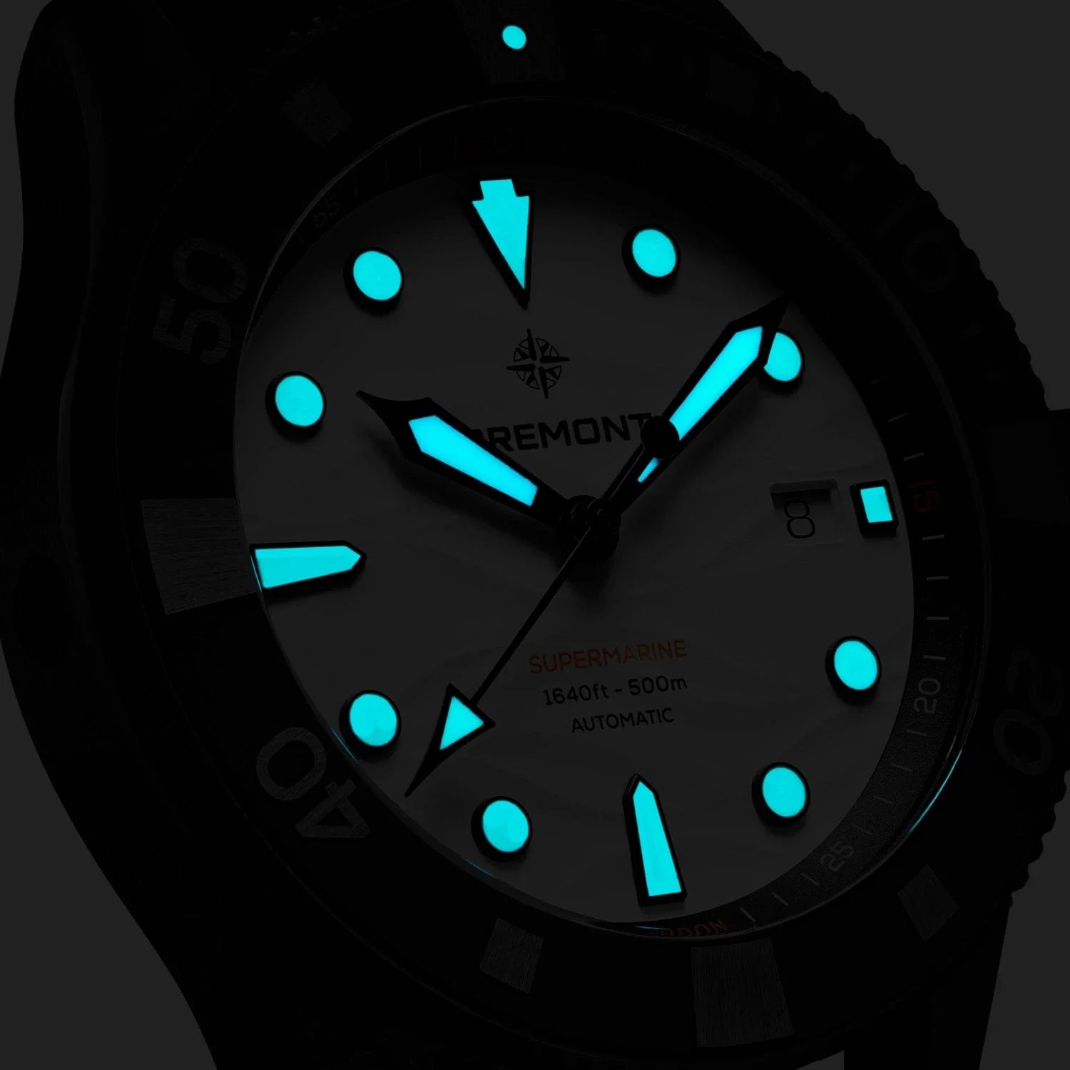 Bremont Watch Company Watches | Mens | Supermarine Supermarine Full Ceramic, Polar White Rubber