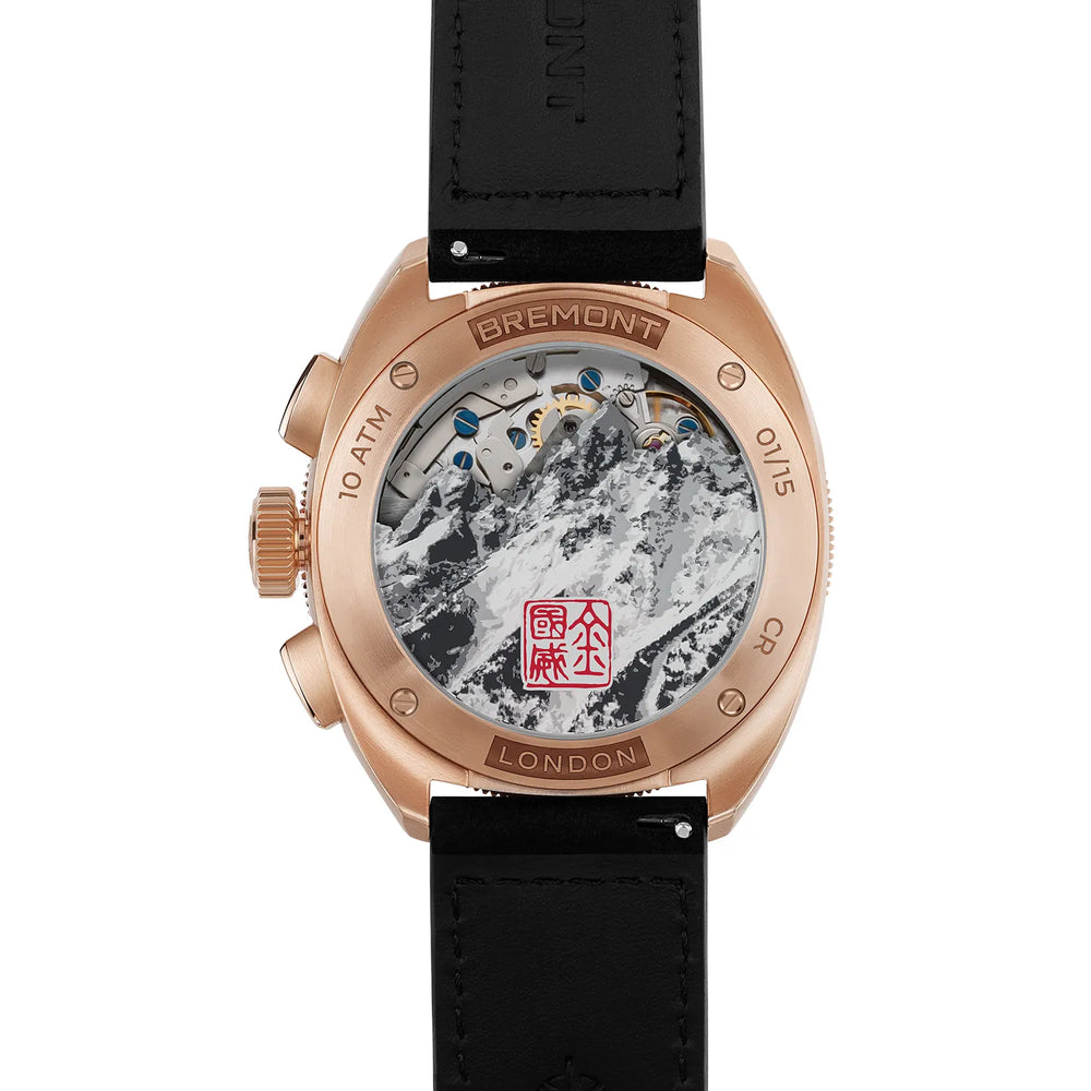 Terra Nova Jimmy Chin Chronograph, Rose Gold