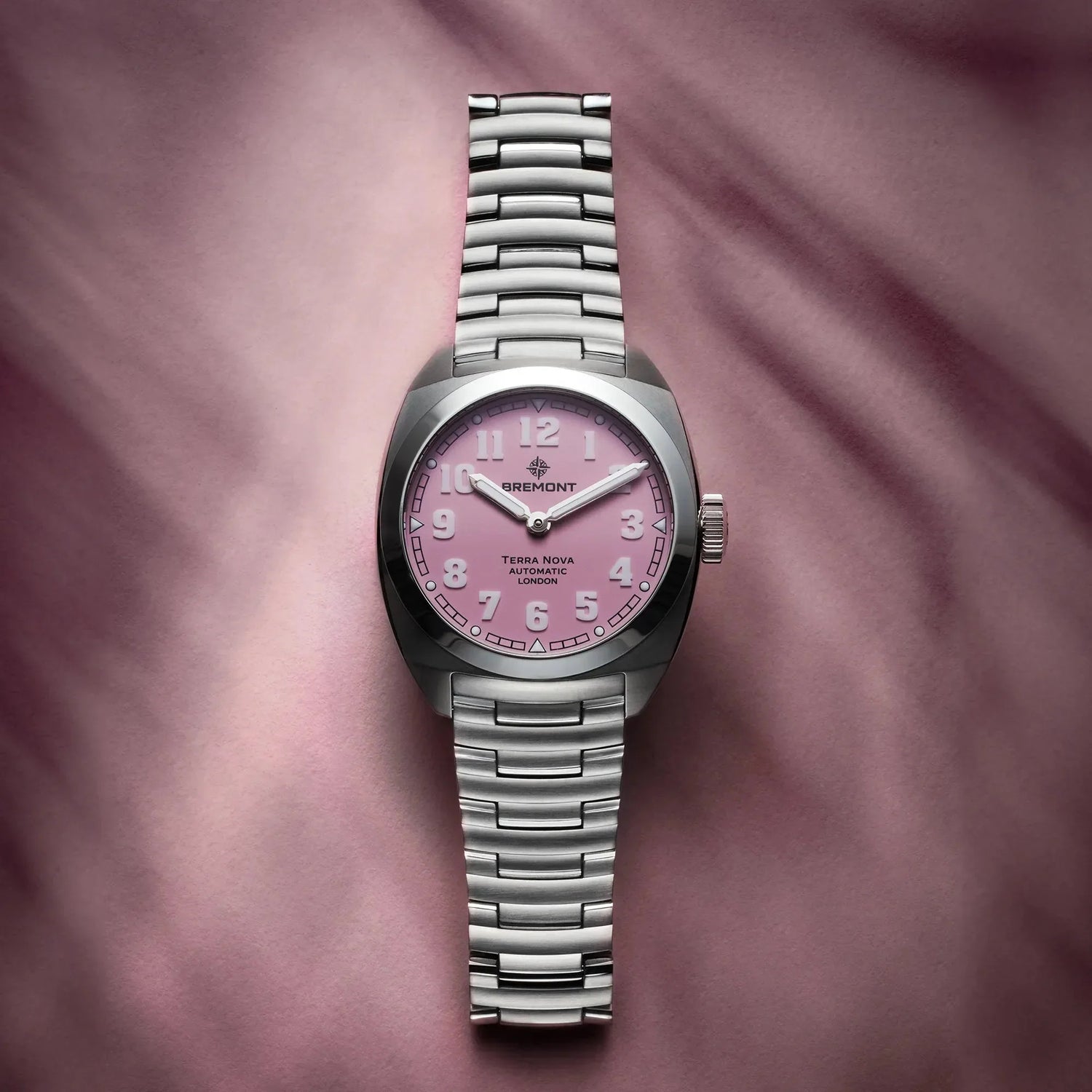 Bremont Watch Company Watches | Mens | Terra Nova Terra Nova 38 'Pink'