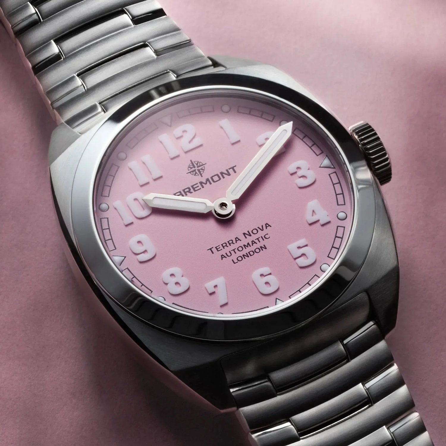 Bremont Watch Company Watches | Mens | Terra Nova Terra Nova 38 'Pink'