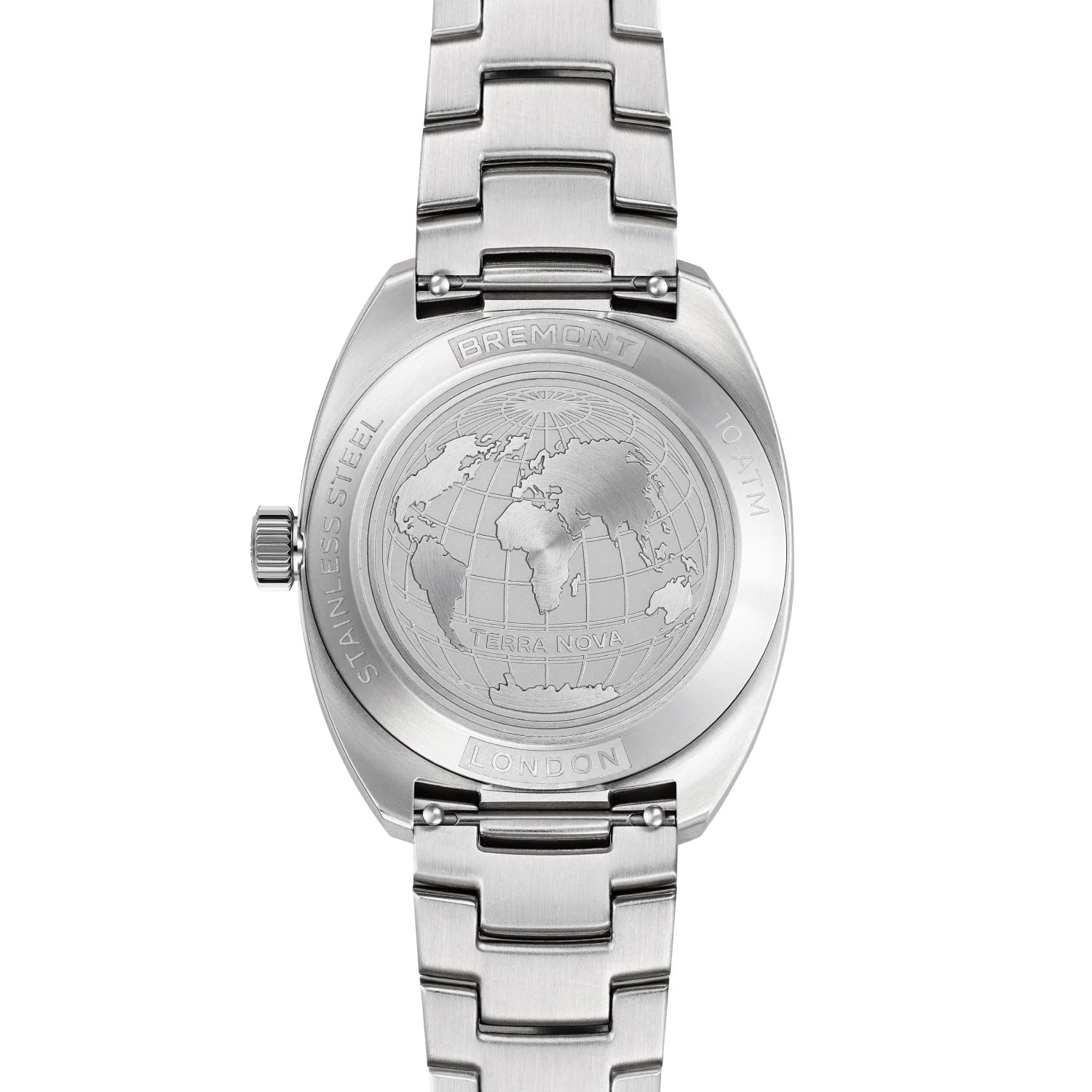 Terra Nova 35mm Jumping Hour Burgundy Bracelet