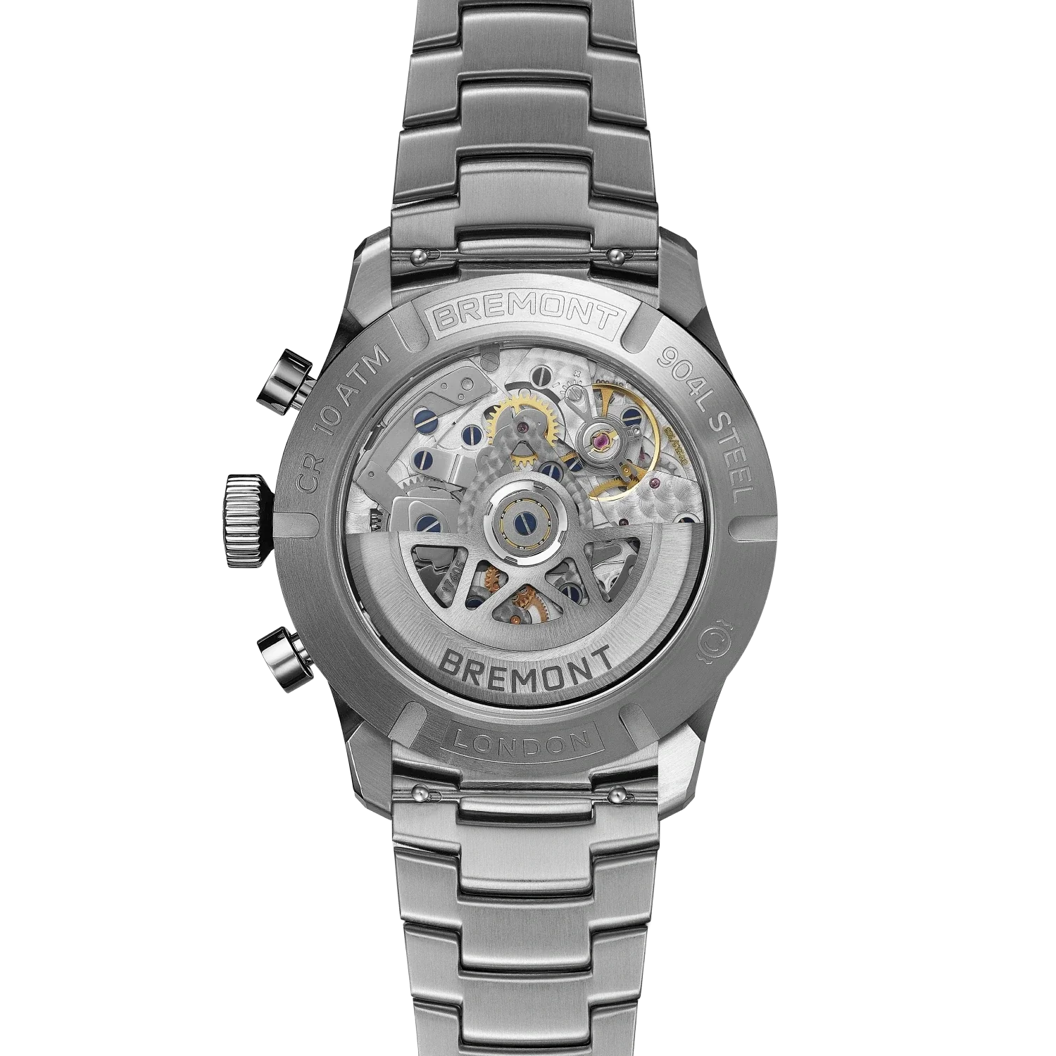 Altitude Chronograph GMT, Black Dial, Steel Bracelet – Bremont Watch ...