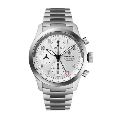 Bremont Watch Company Watches | Mens | Altitude Altitude Chronograph GMT [Silver, Bracelet]