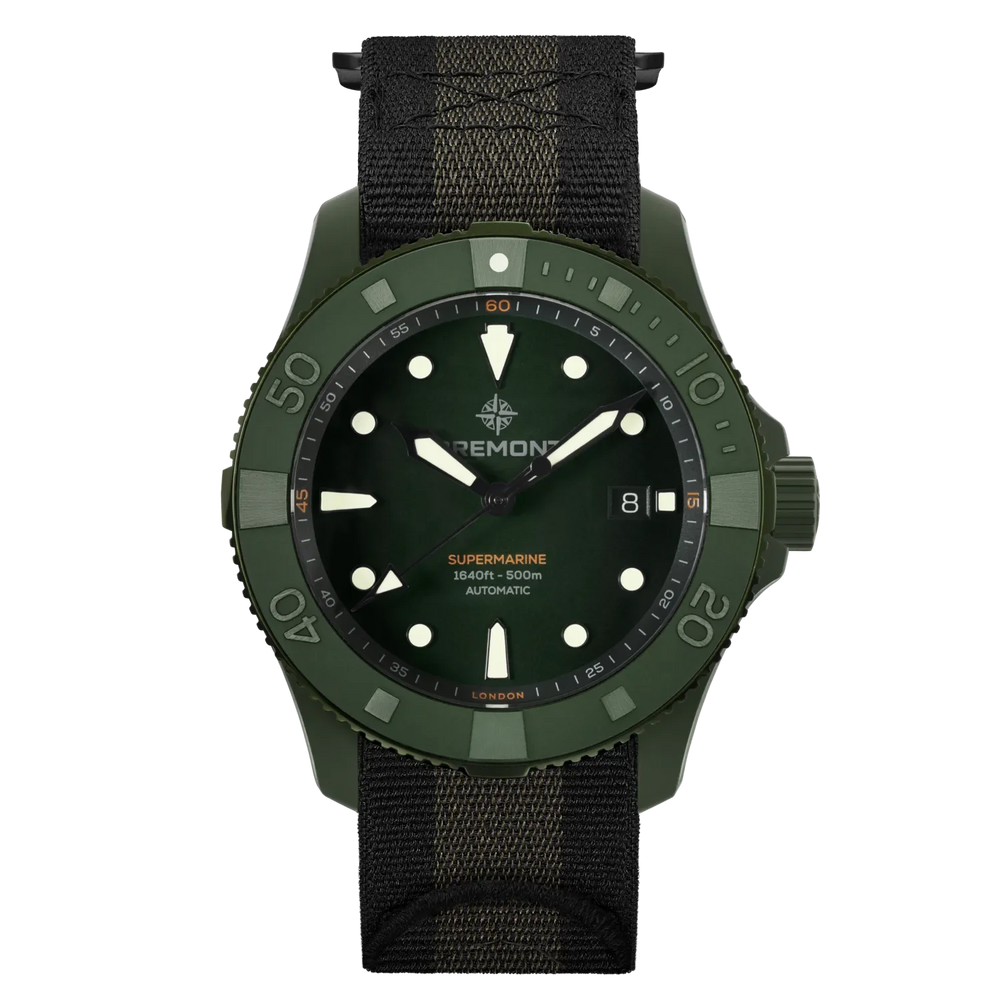 Bremont Watch Company Watches | Mens | Supermarine Supermarine Full Ceramic Jungle Green