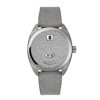 Terra Nova 35mm Jumping Hour Frosted Leather Strap