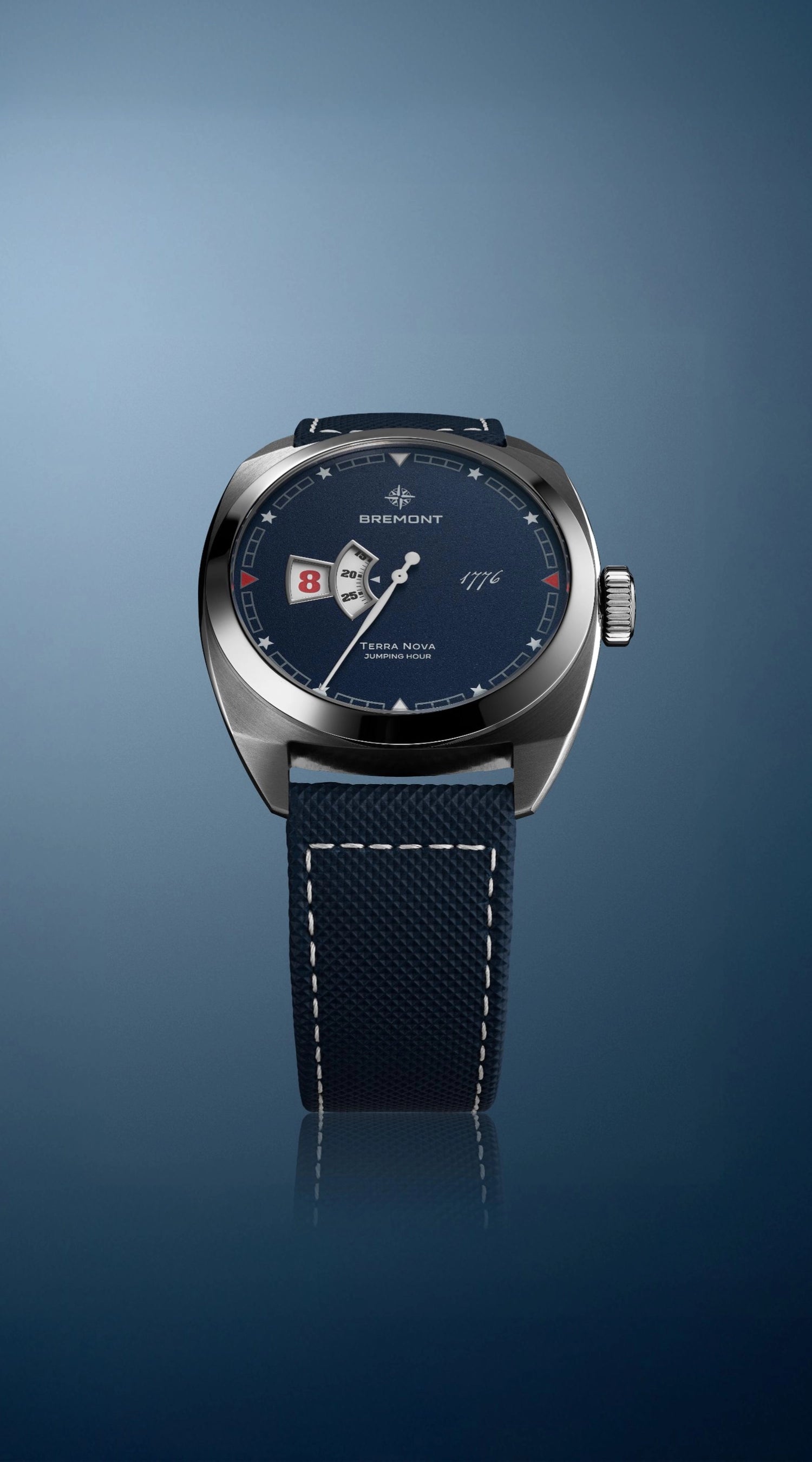 Terra Nova 1776 Jump Hour Watches – Bremont Watch Company (US) Terra Nova 1776 Jump Hour Watches – Bremont Watch Company (US)