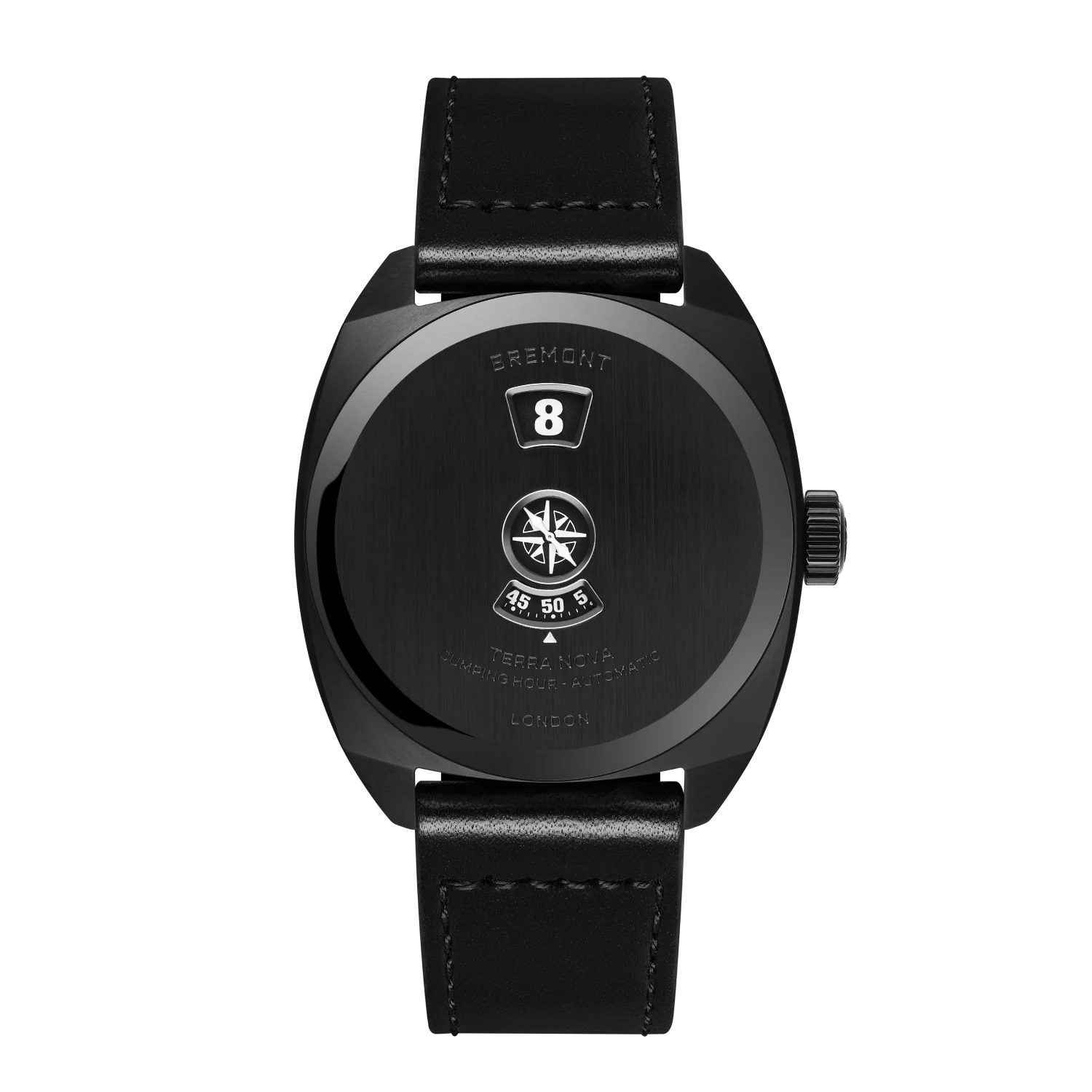 Bremont Watch Company Watches | Mens | Terra Nova Terra Nova 38 Jumping Hour, Stealth Black