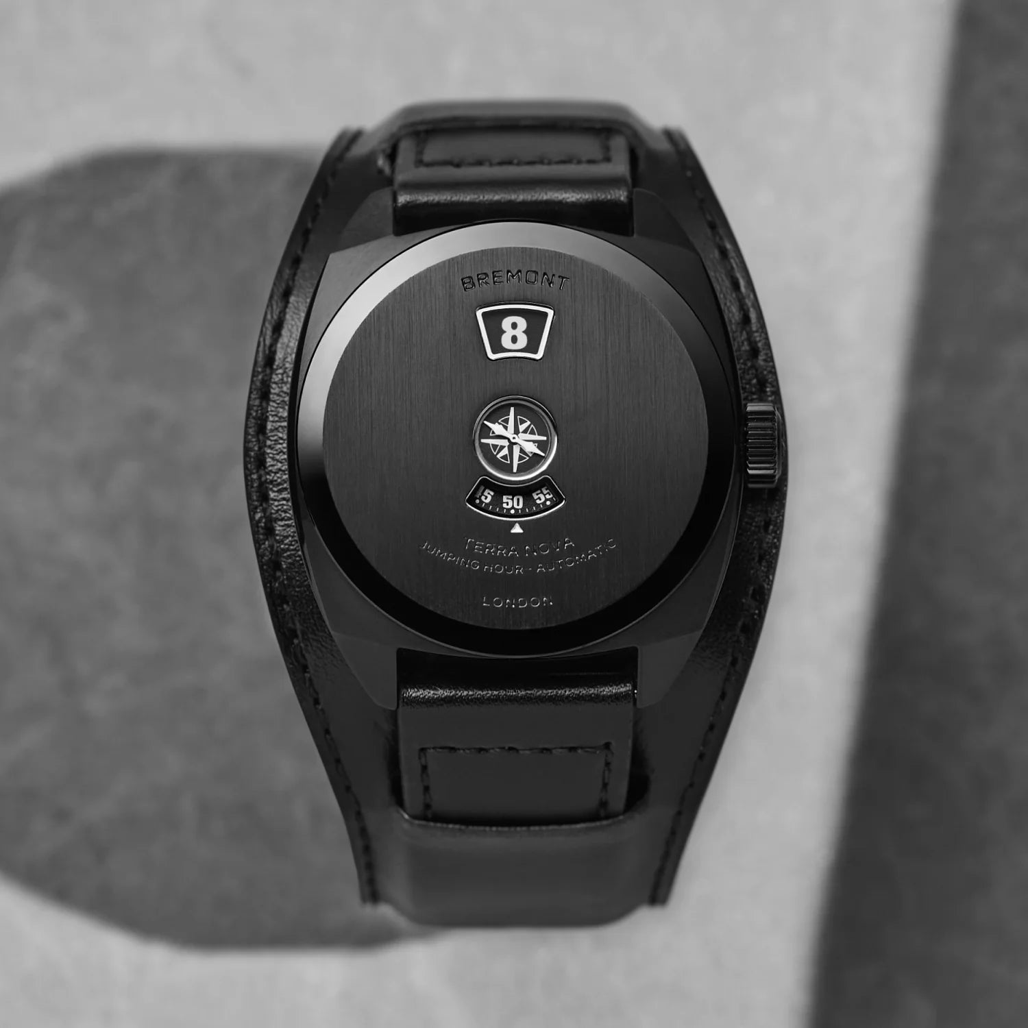 Bremont Watch Company Watches | Mens | Terra Nova Terra Nova 38 Jumping Hour, Stealth Black