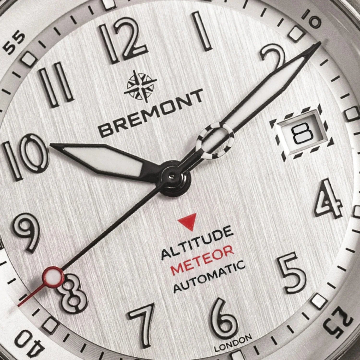 Bremont Watch Company Watches | Mens | Altitude Altitude MB Meteor [Silver, Leather]