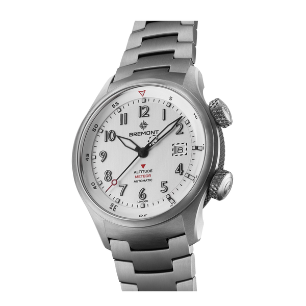 Altitude MB Meteor, Silver Dial, Titanium Bracelet – Bremont Watch