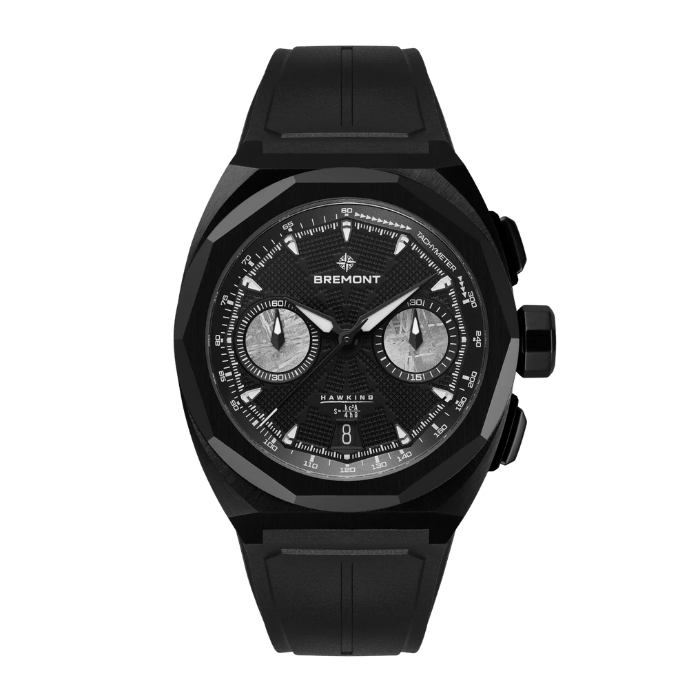 Bremont Watch Company Watches | Mens | Supernova Supernova 41mm Chronograph Hawking Edition Rubber Strap