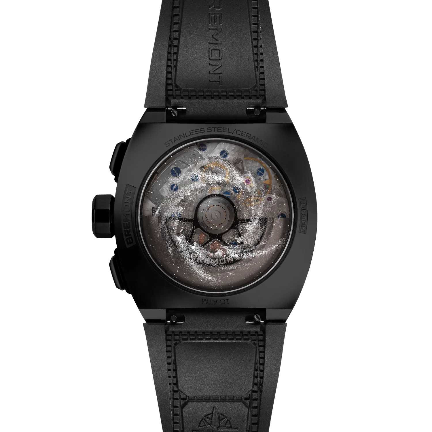 Bremont Watch Company Watches | Mens | Supernova Supernova 41mm Chronograph Hawking Edition Rubber Strap