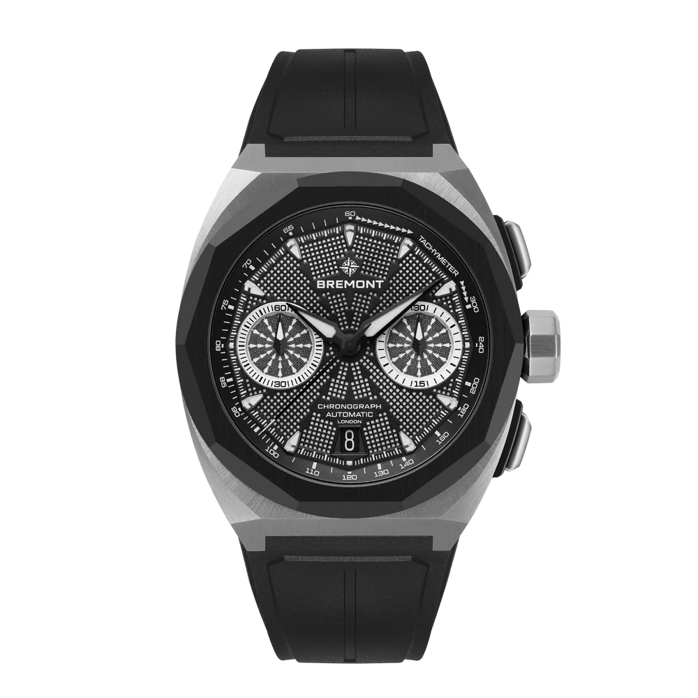 Bremont Watch Company Watches | Mens | Supernova Supernova 41mm Chronograph Rubber Strap