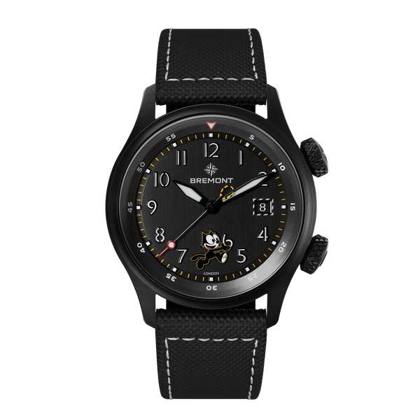 Limited Edition Altitude MB Meteor 'Felix The Cat', Leather Strap