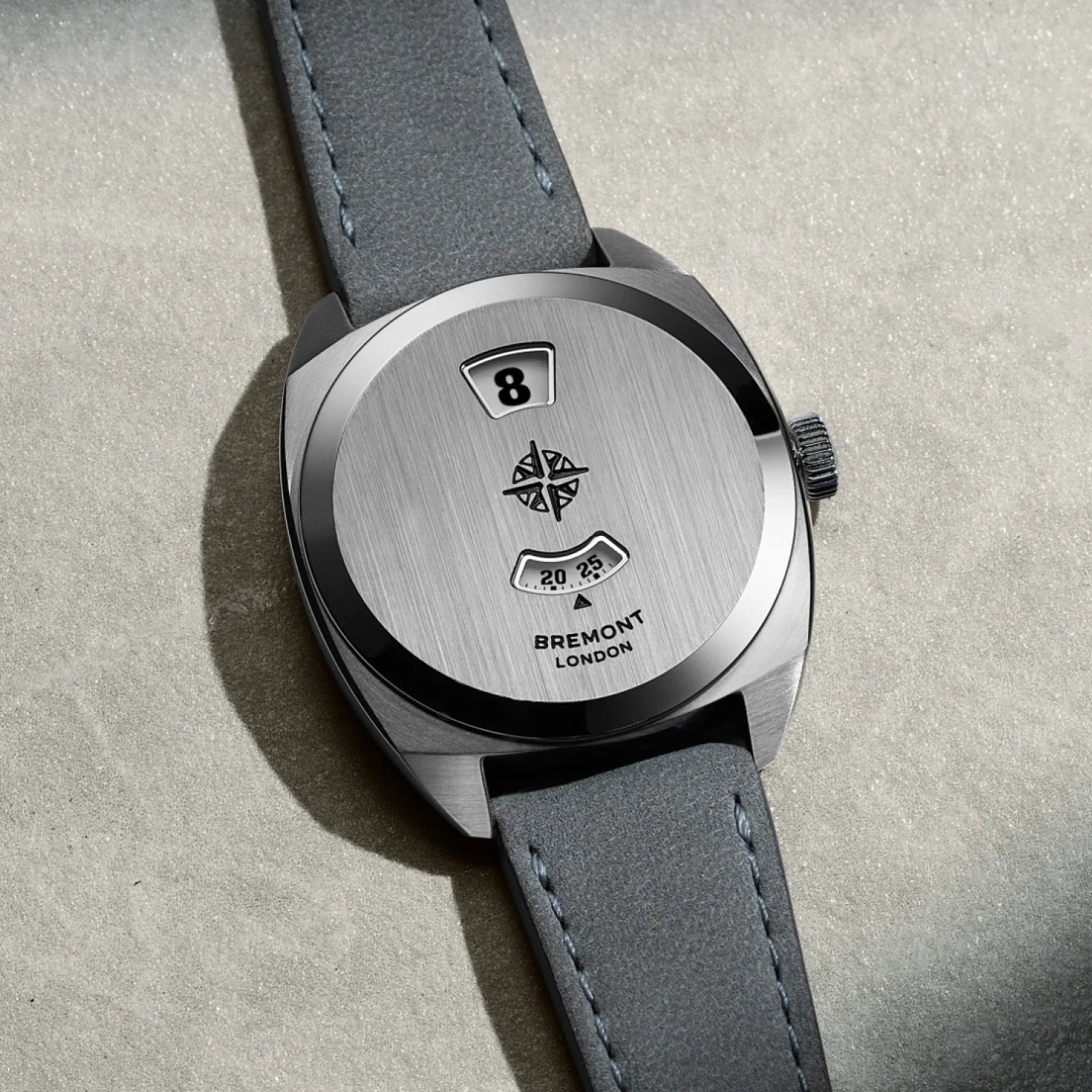Terra Nova 35mm Jumping Hour Leather Strap