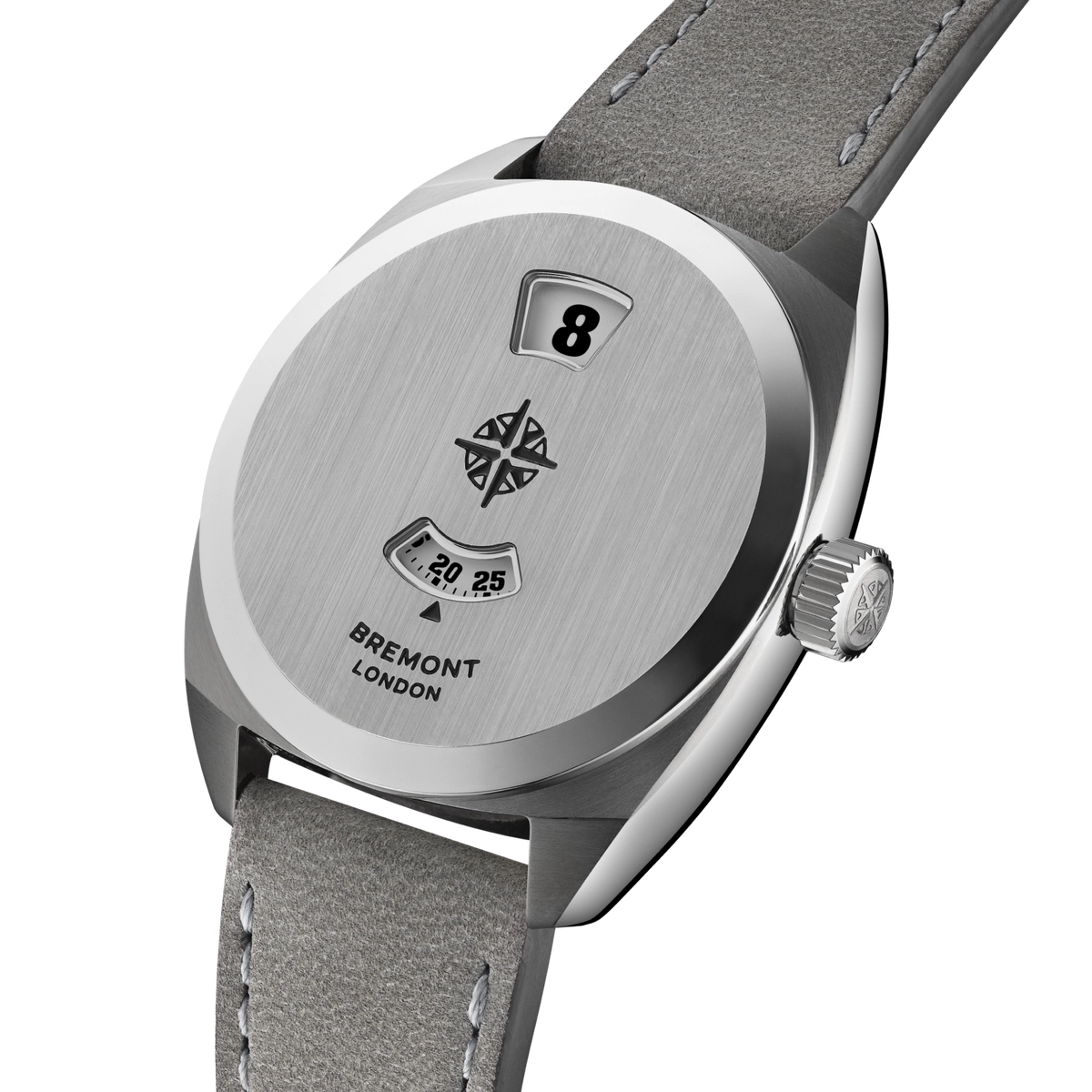 Terra Nova 35mm Jumping Hour Leather Strap