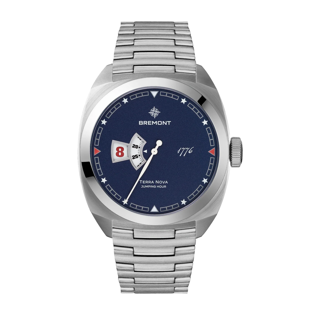 Bremont Watch Company Watches | Mens | Terra Nova Terra Nova 40.5mm Jumping Hour 1776 Bracelet