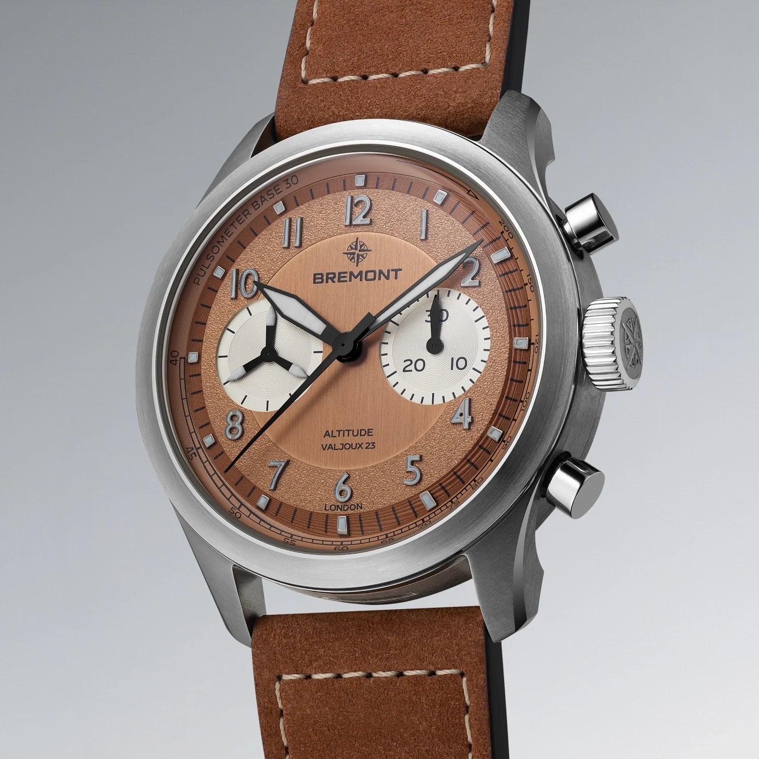 Altitude Chronograph Pulsograph Valjoux 23