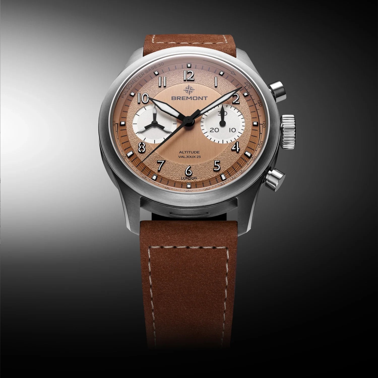 Altitude Chronograph Pulsograph Valjoux 23