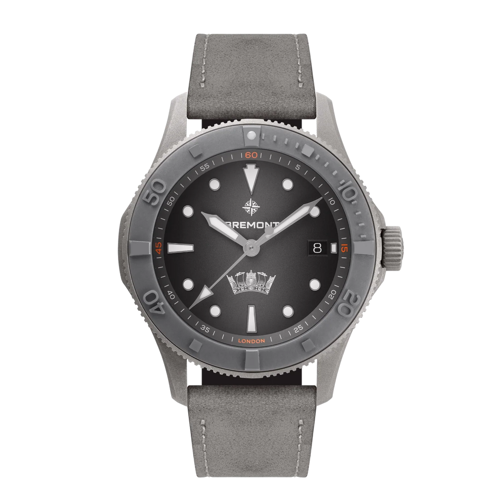 Bremont Watch Company Watches | Mens | HMAF HMAF Supermarine 40mm Date Leather Strap