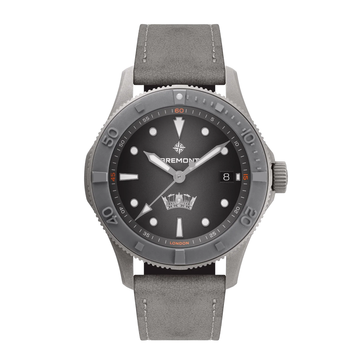Bremont Watch Company Watches | Mens | HMAF HMAF Supermarine 40mm Date Leather Strap
