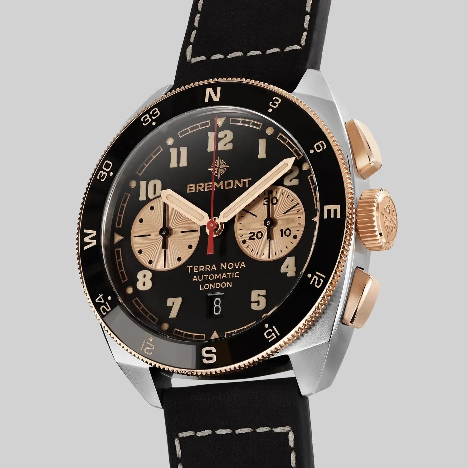 Bremont Watch Company Watches | Mens | Terra Nova Terra Nova Jimmy Chin Chronograph, Bi-Colour