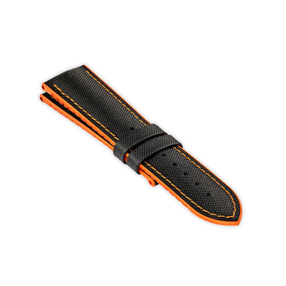 Bremont Whittle Leather Key Fob - Black