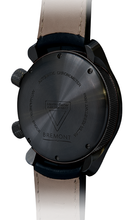 U-2 Black dial, DLC