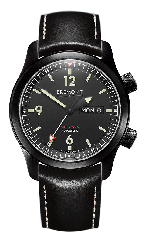 U-2 Black dial, DLC