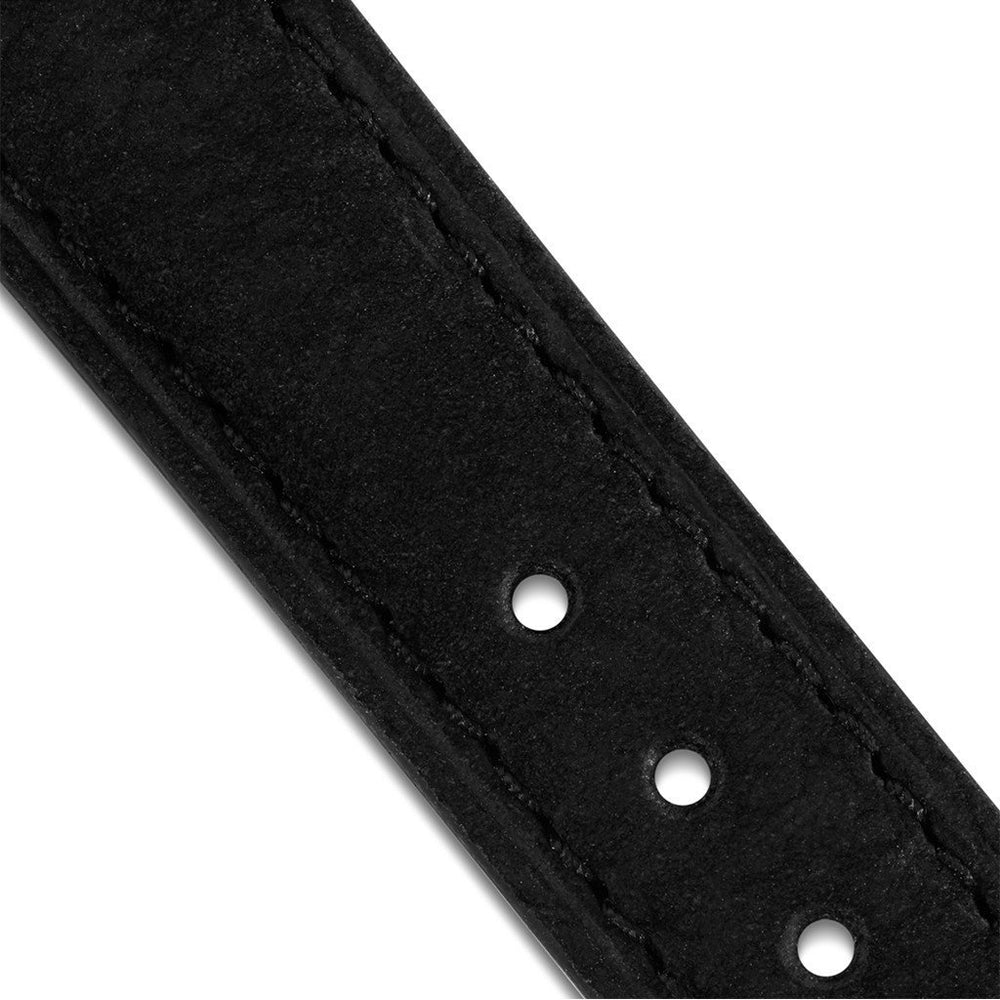 Bremont Chronometers Straps Ladies black nubuck Leather Strap 