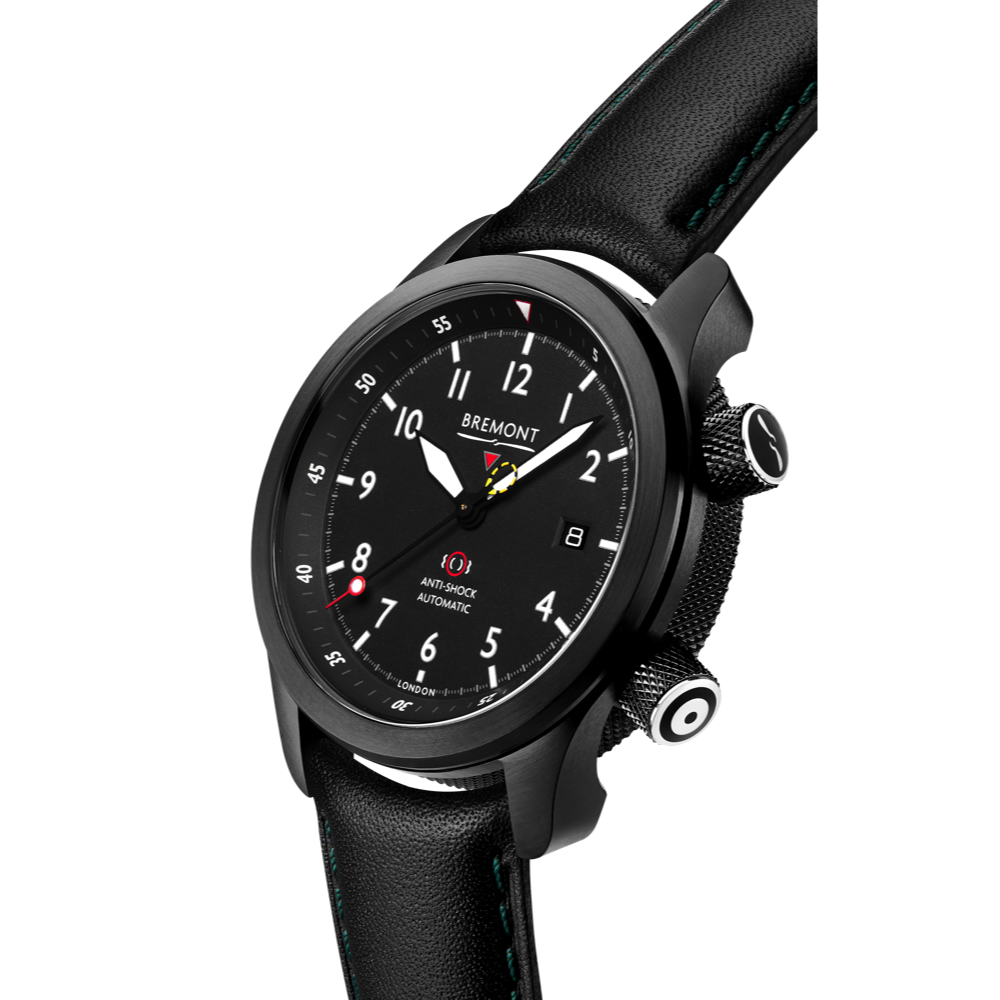 MBII Custom DLC, Black Dial with Jet Barrel & Open Case Back